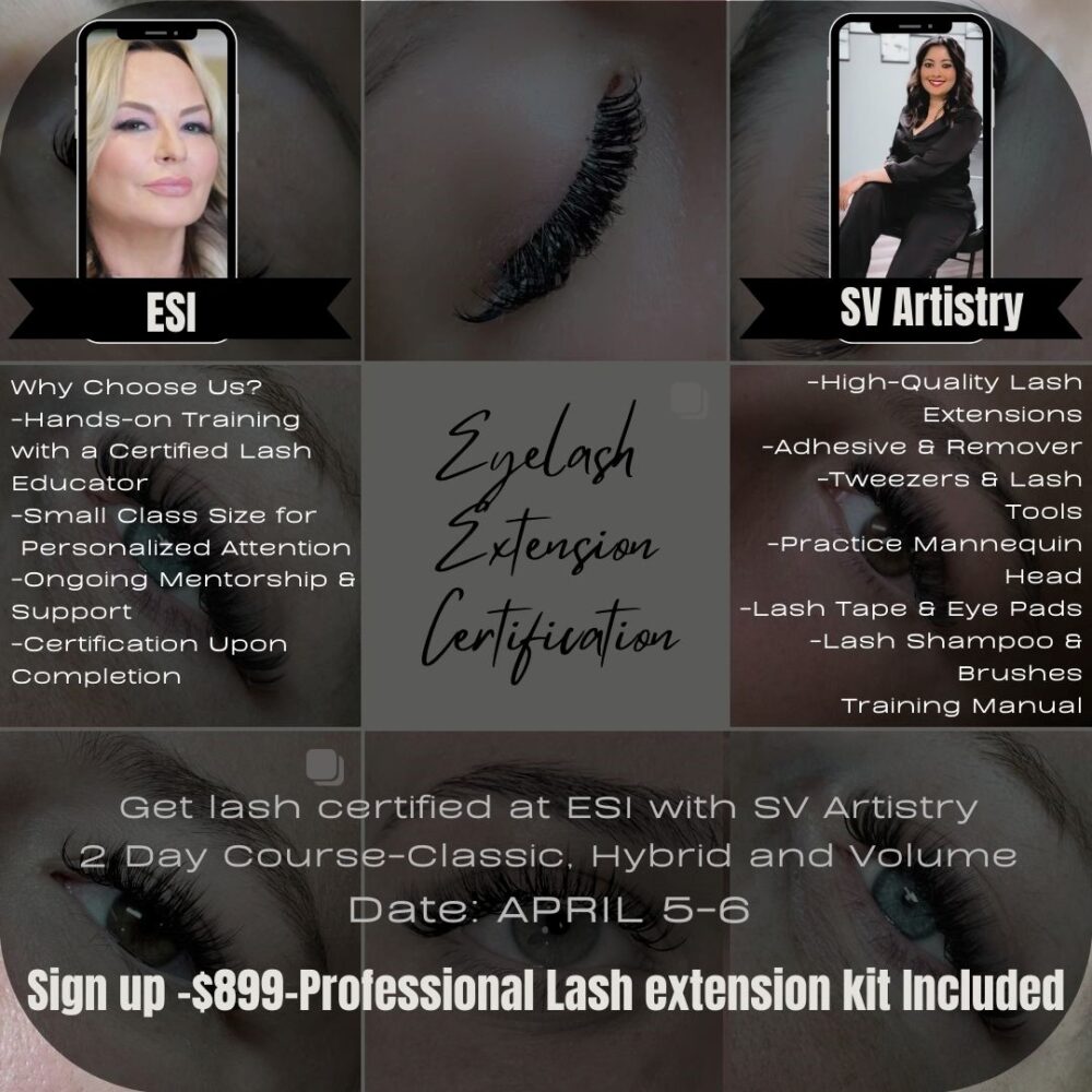 Eyelash Extension  Certification